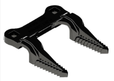 DEDO DUPLO SUPERIOR FURO 8MM 823269